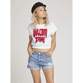 Pánská mikina VOLCOM mikina - Drama Shift Crew White (WHT)