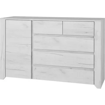 Komoda Komoda ANGEL 41 dub craft bílý moderní