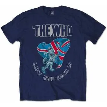 Pánské oblečení Merch The Who: Tričko Long Live Rock '79 XXL