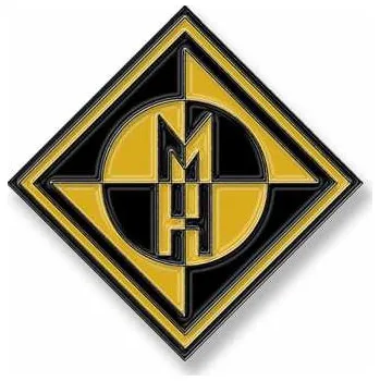 Merch Machine Head: Placka Diamond Logo Machine Head