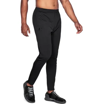 Pánské tepláky Under Armour Sportstyle Pique Track Pant-BLK - černé Velikost: M