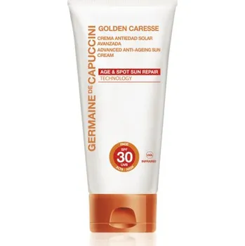 Přípravek na opalování Germaine de Capuccini Golden Caresse Advanced Anti-ageing Sun Cream opalovací krém na obličej proti stárnutí SPF30 50 ml