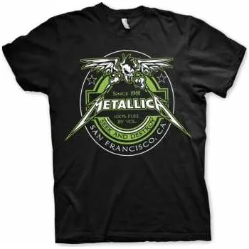 Pánské oblečení Merch Metallica: Tričko Fuel XL 2024