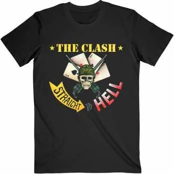 Merch The Clash: Tričko Straight To Hell Single M 2022