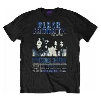 Merch Black Sabbath: Tričko Deutsches '73 M