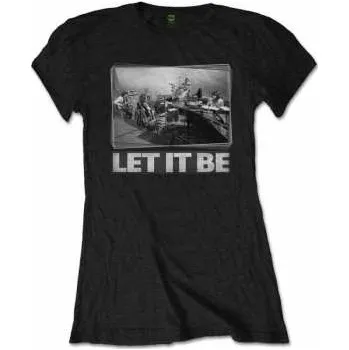 Merch The Beatles: Dámské Tričko Let It Be Studio XXL