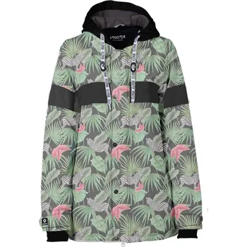 NIKITA bunda - Laurel Jacket Tropical Zebra (TRO)