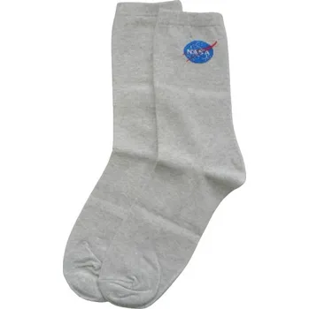 Pánské ponožky Pánské ponožky - šedý melír | NASA Barva: Světle šedý melír, Velikost: 39/42