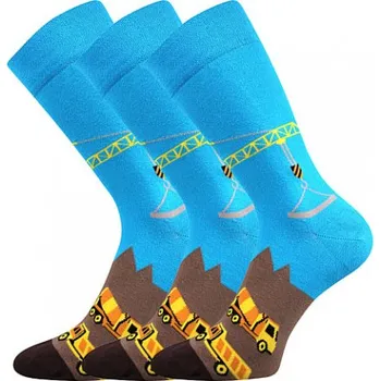 Pánské ponožky ponožky Twidor - balení 3 páry 39-42 (26-28) stavba