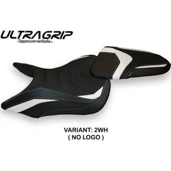 Moto sedlo TPZ Italia potah sedla Triumph Speed Triple (16-21) Resia 1 ultragrip model potah sedla: bez loga 2WH (white)