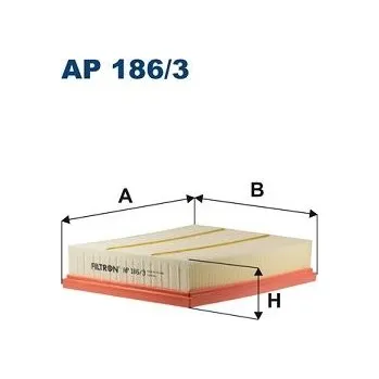 Vzduchový filtr Vzduchový filtr FILTRON AP 186/3
