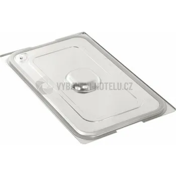 Víko GN 1/6 nerez s těsněním, výsek pro ucha 3170381