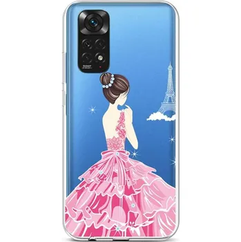 Pouzdro na mobilní telefon Kryt Xiaomi Redmi Note 11 silikon Pink Princess (obal neboli pouzdro na Xiaomi Redmi Note 11)