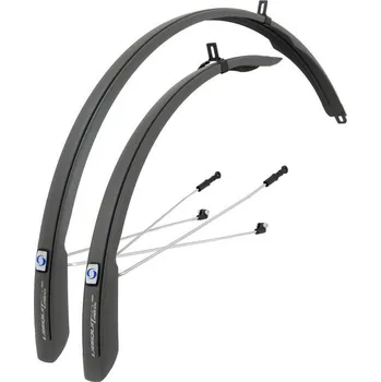 Blatník na kolo Simpla sada blatníků 28 URBAN SDL 45 mm (titan)