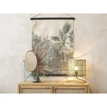 Obraz Nástěnná vintage mapa s palmou Palm Trees - 76*97 cm