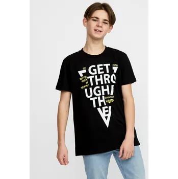 Chlapecké tričko - Winkiki WTB 02869, černá Barva: Černá, Velikost: 146