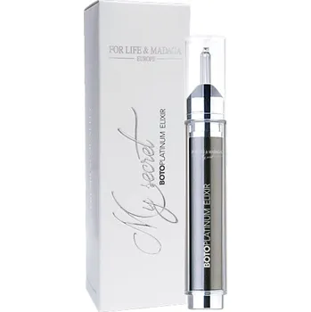 Pleťové sérum For Life & Madaga My Secret Botoplatinum Elixir 15 ml