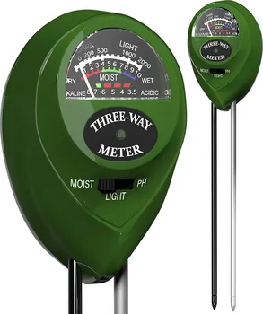 Airontek pH metr/vlhkoměr/měřič světla