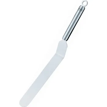 Obracečka Špachtle šikmá 37,5 cm - RÖSLE (Paleta zalomená 37,5 cm nerezová - RÖSLE)