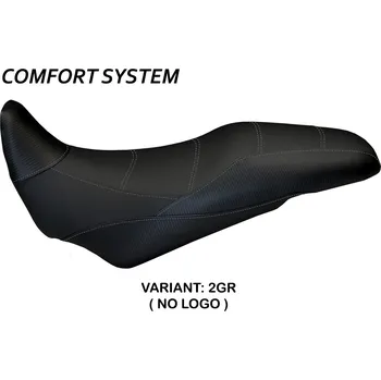 Moto sedlo TPZ Italia Potah sedla Suzuki V-Strom 1000 (14-19) Agrigento comfort model potah sedla: s logem 2GR (grey)