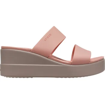 Dámské pantofle Crocs Brooklyn Mid Wedge 206219-6RL