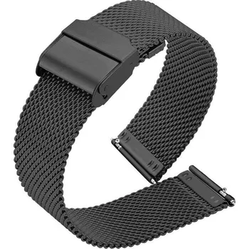 Ostatní příslušenství k chytrým hodinkám eses Milánský tah se sponou - Černý, 22 mm