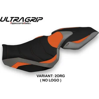 Moto sedlo TPZ Italia potah sedla Kawasaki Z 1000 (14-20) Hedemora special color ultragrip model potah sedla: bez loga 4GNG (green-grey)