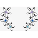 Stříbrné náušnice Fresh s kubickou zirkonií Preciosa