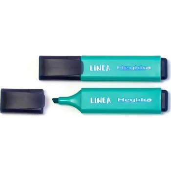 Zvýrazňovač Heykka zvýrazňovač Linea zelená, 10ks