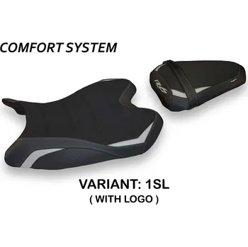 Moto sedlo TPZ Italia Potah sedla Yamaha R6 (08-16) Passavia 1 comfort model potah sedla: bez loga 7BL (black)