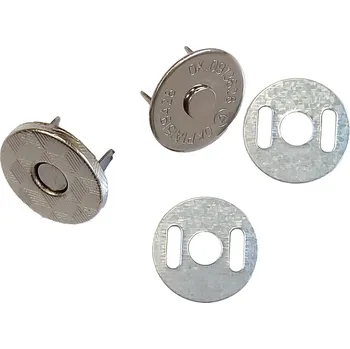 Zapínání magnet 14mm, nikl, 1kus