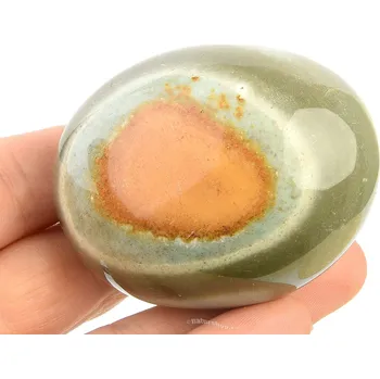 Přírodní kámen Jaspis pestrý hladký kámen (147g)