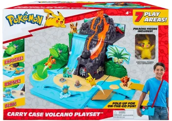 Doplněk k figurce Pokémon Carry Case Volcano hrací set
