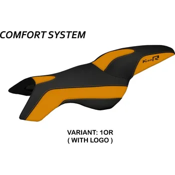 Moto sedlo TPZ Italia Potah sedla BMW K 1300 R Boston comfort model potah sedla: bez loga 2SL (silver)