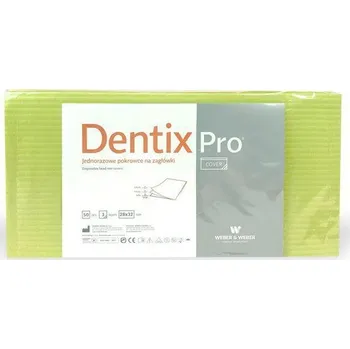 Návleky DentixPro na opěrku hlavy 28 x 32 cm, limetková, 50 ks