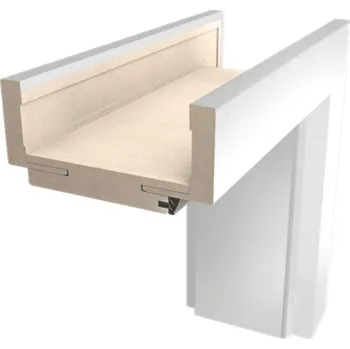 Zárubeň Obložková zárubeň Naturel 90 cm pro tloušťku stěny 24-28 cm levá O6CPLBN90L