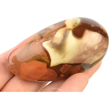 Přírodní kámen Jaspis pestrý hladký kámen (108g)