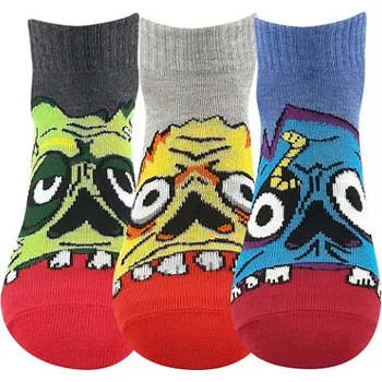 Dětské ponožky Boma ZOMBÍK - balení 3 páry v barevném mixu mix kluk 39-42 (26-28)