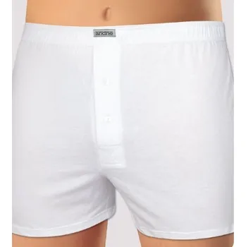 Pánské spodní prádlo Bílé trenýrky bavlněné Andrie PS 5481 Barva: bílá, Velikost: 2XL