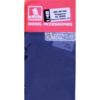 Plastikový model 1/48 Reggiane Re 2000 detail PE set (SP.HOB.)