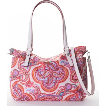 Kabelka Oilily kabelka Summer Paisley oranžová OIL0322-034 VANILLA