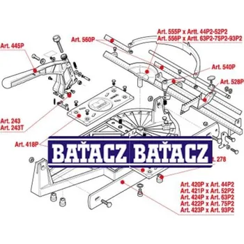 Stavební řezačka Montolit Náhradní řezací kolečko titanové pro typy 36,38,41,44 242 T