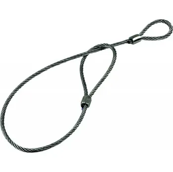 Lanko pro jízdní kolo Bezpečnostní pojistné lanko 5 mm/40 cm