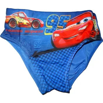 Chlapecké plavky Chlapecké modré plavky s autem Cars 92