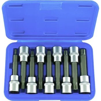 Condor hlavice zástrčné 1/2", Ribe M5 - M13, délka 100 mm, sada 9 dílů - 100-02464