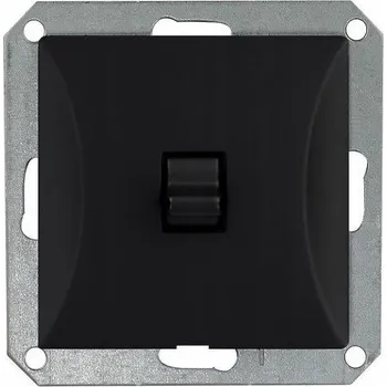 Elektrická zásuvka Timex Vypínač RETRO modul č.6 černý