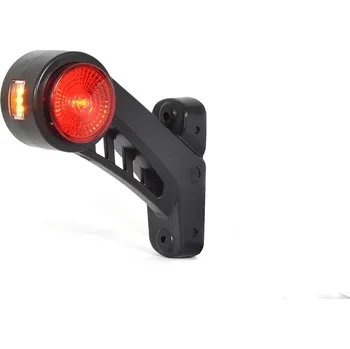 Přívěs Svítilna doplňková obrysová LED WAS W77.2 RF/577 BCL, 12-24V, levá