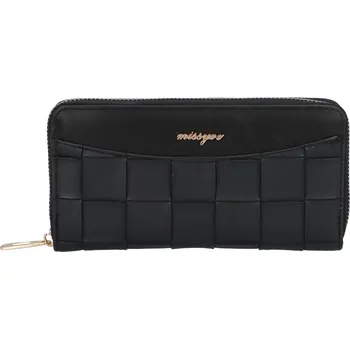 Peněženka Zajímavá dámská koženková pouzdrová peněženka Sagii, černá