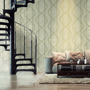 Tapeta Exkluzivní grafická šalvějově zelená reliéfní tapeta s třpytkami Saturn 81221HTM / vliesové tapety na zeď 81221-HTM Universe (0,53 x 10,05 m) Hohenberger