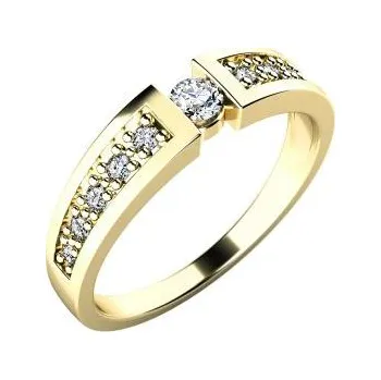 Prsten Zlatý prsten s diamanty AU 585/1000 PATTIC G10775ZL01